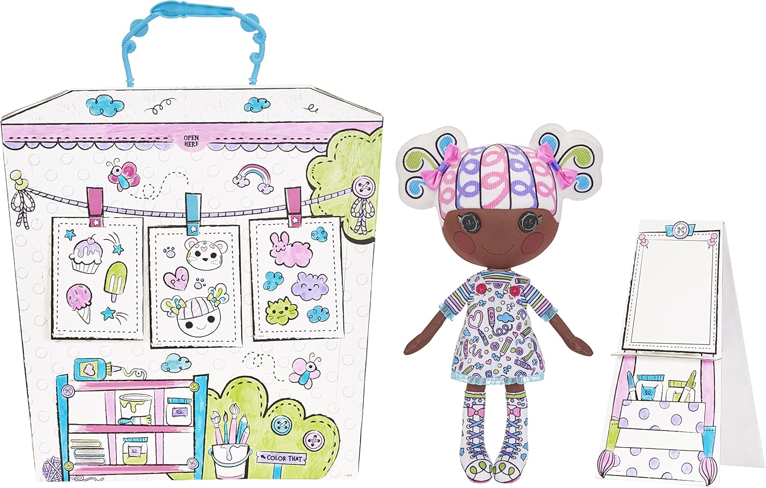 Penny Dots 'N' Blots™, 13" Artist Soft Doll