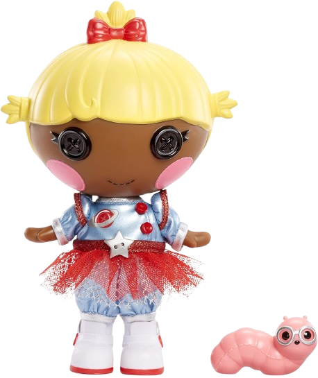 Comet Starlight & Pet Bookworm, 7" STEM Astronaut Doll