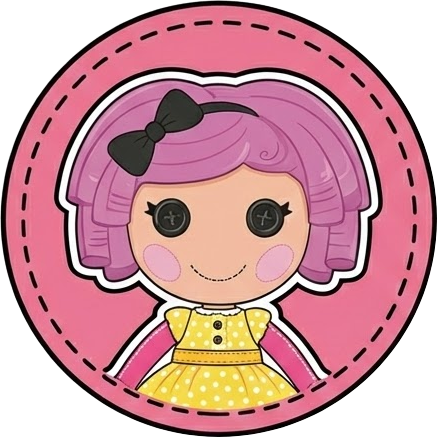 Lalaloopsy doll with pink hair